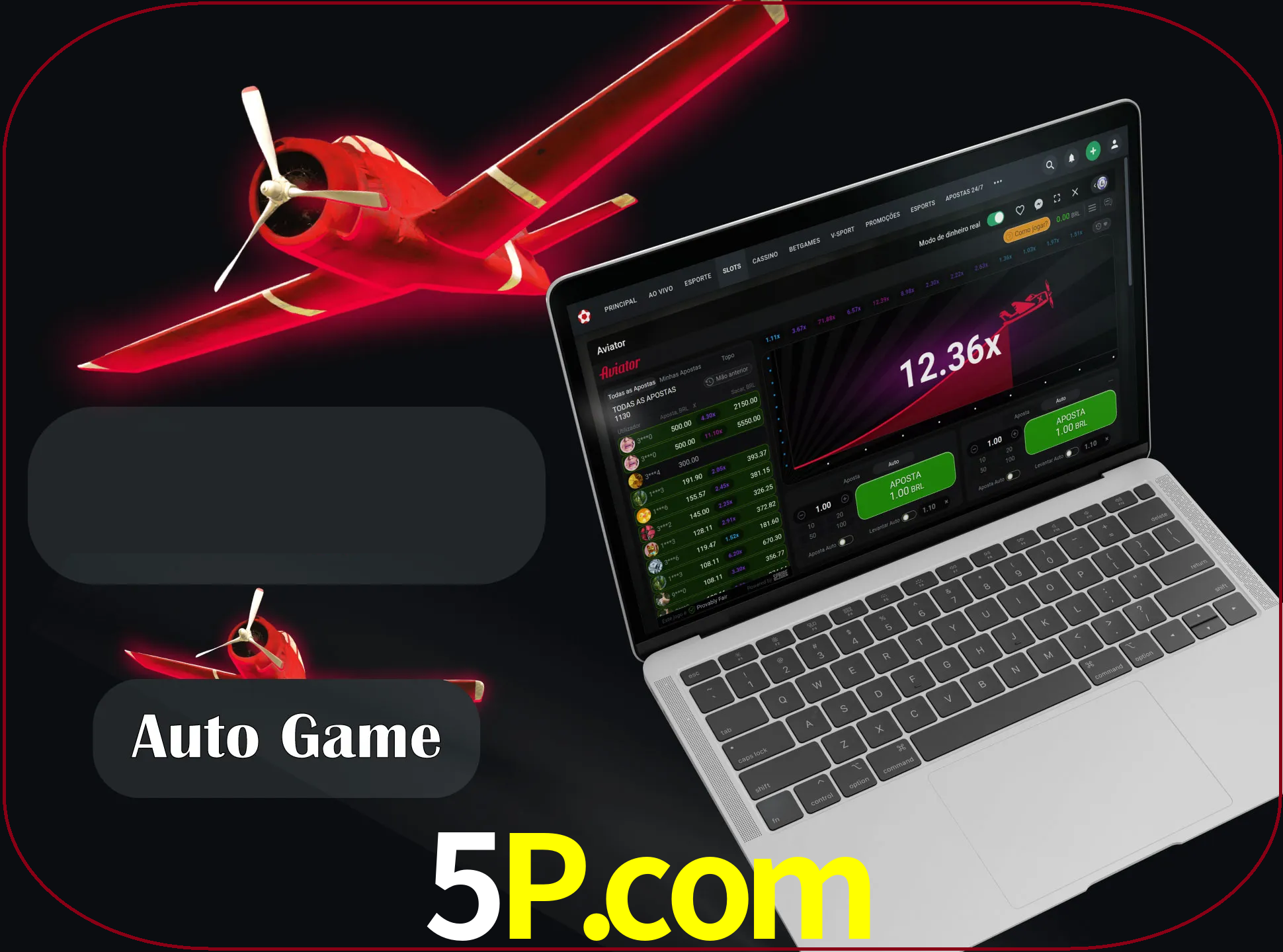 No modo automático, os jogos apostam e sacam seu dinheiro automaticamente.