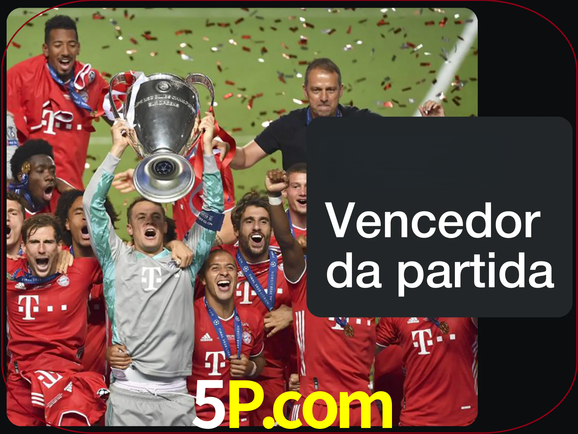 Aposte no vencedor e ganhe uma grande quantia de dinheiro.